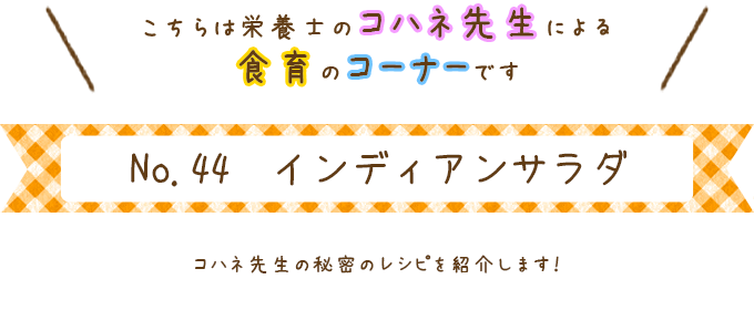 インディアンサラダ