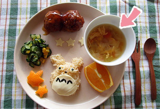 トマトと卵のスープ