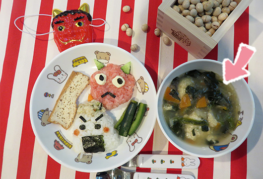 白菜と鶏肉団子のスープ